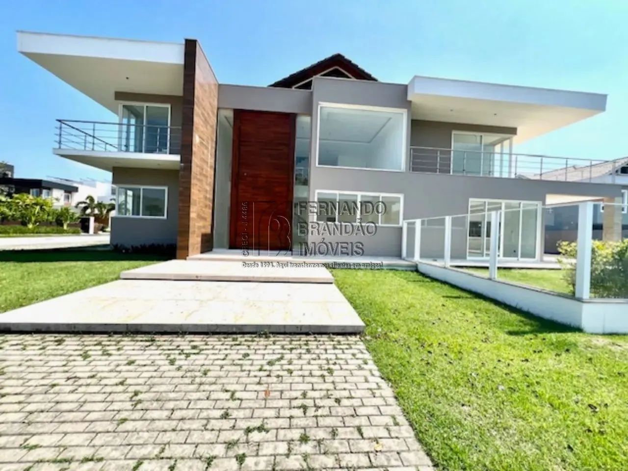 Condomínio Alphaville Barra da Tijuca, Rio de Janeiro, vendo mansão 700m², sala 4 ambiente - Foto 2