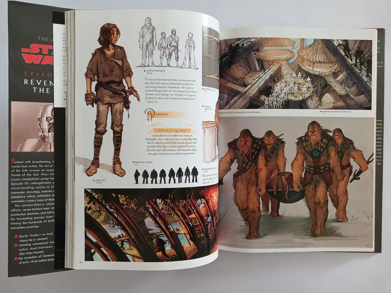 Livro The Art of Star Wars - Episode III The Revenge of The Sith
