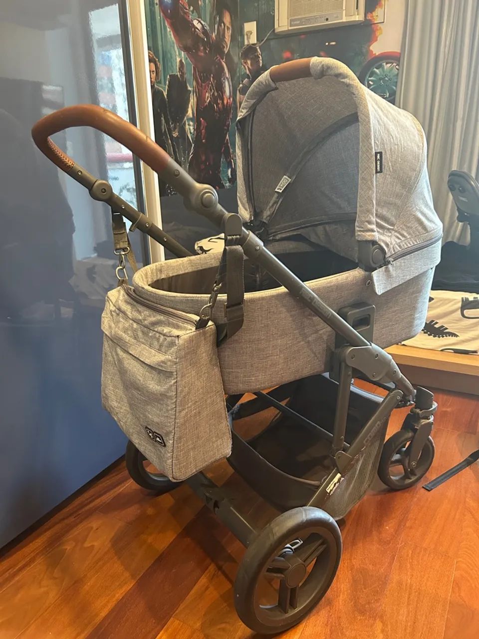 Carrinho de Bebê Bebê Abc desing como 4 - Foto 6