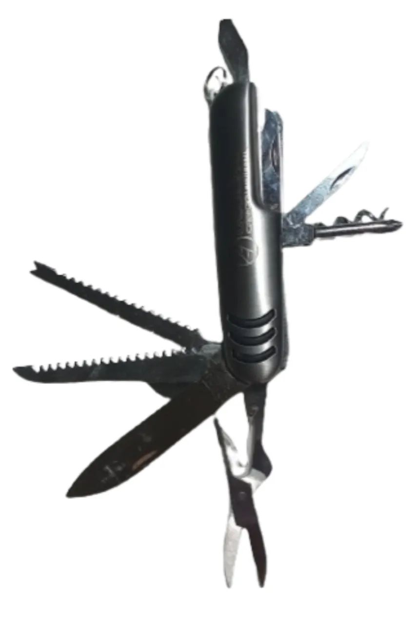 Canivete suíço de 11 Funções multiuso com bainha F13190 - Foto 3