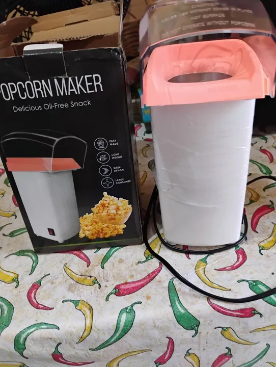 Máquina de Pipoca Elétrica Oil-Free