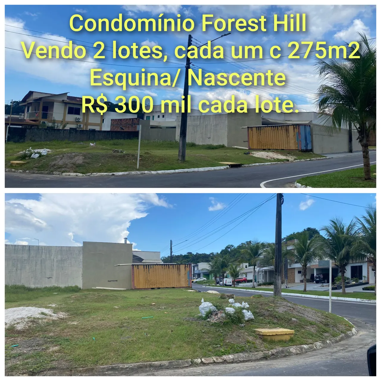 VENDO LOTES CONDOMÍNIO FOREST HILL