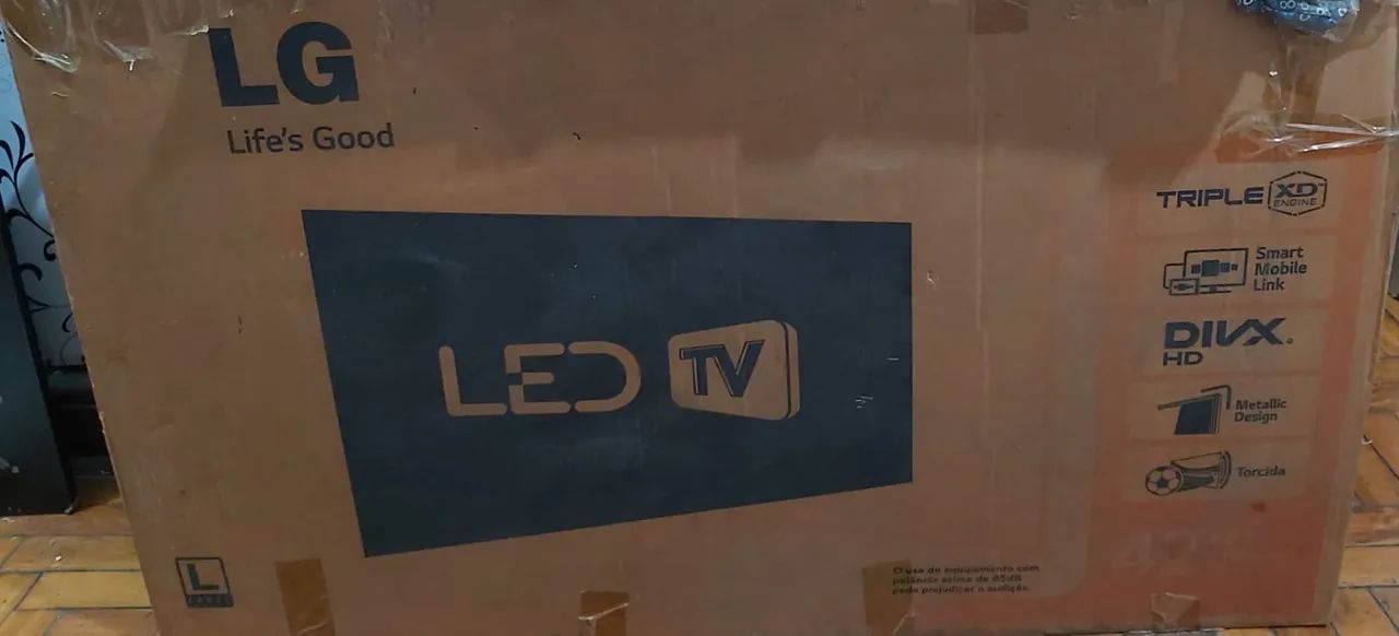 TV LG 42 Polegadas Seminova LED Digital Full HD Dolby Digital Smart Mobile Link 42LB550 - Foto 5