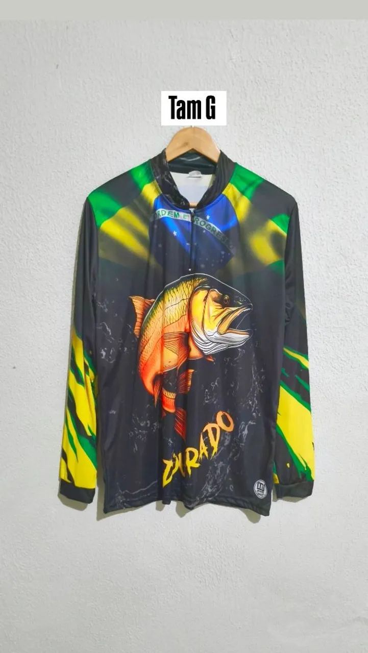 Camisa de pesca com proteção UV  - Foto 2