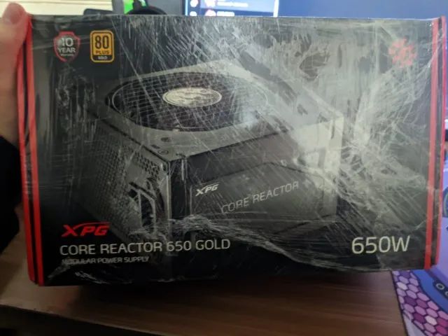 Fonte XPG, Core Reactor, 650W, 80 Plus Gold, Modular, PFC Ativo
