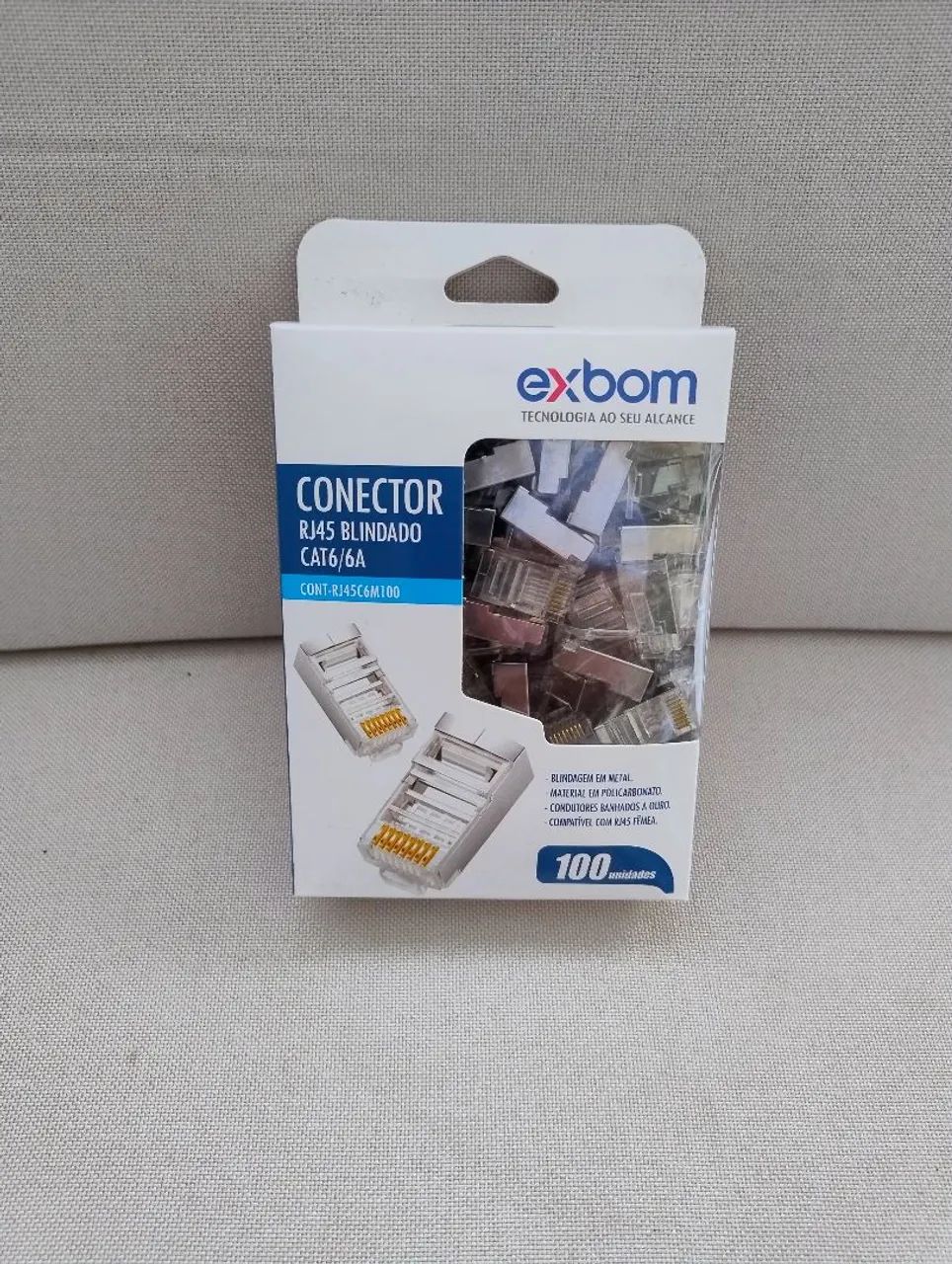 Conector Rj45 cat 6 