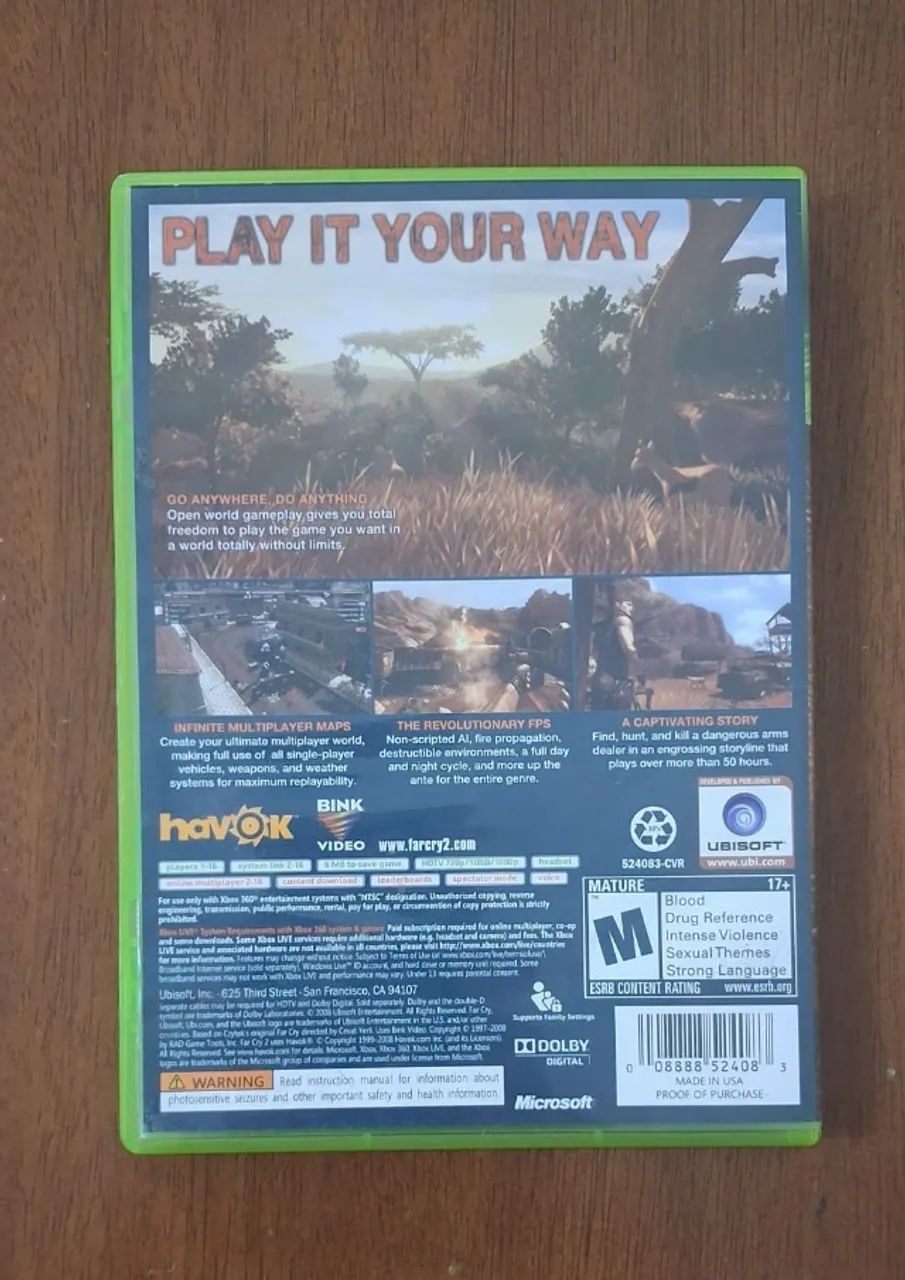 Farcry 2 Xbox360 Original - Foto 3