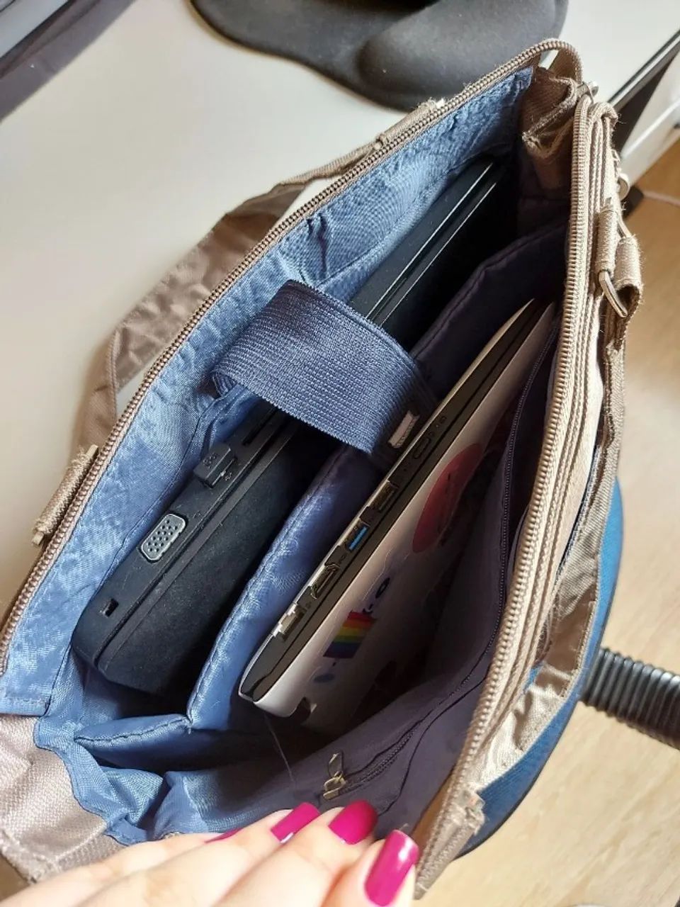 Bolsa para notebook Le Postiche Nylon - Foto 5
