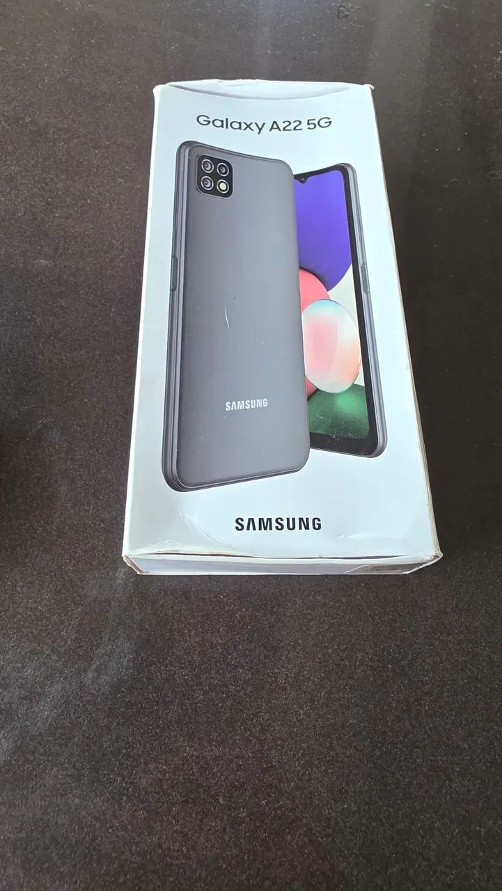 Caixa  Samsung Galaxy A22 5G - Foto 2