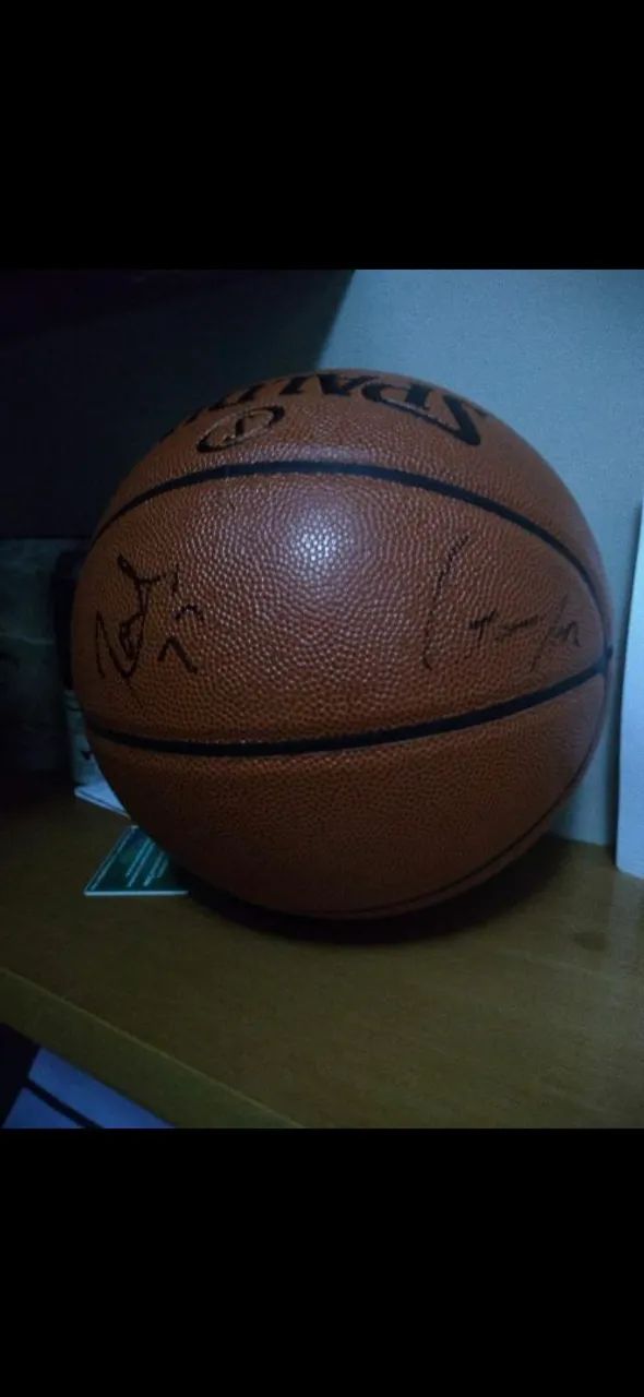 Bola de Basquete Autografada