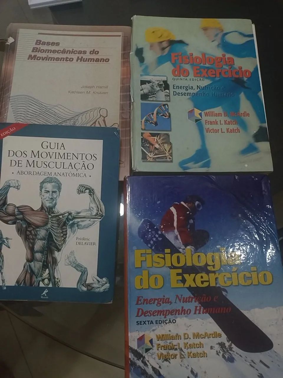 Livros acadêmicos Educação Física - Fisiologia e Biomecânica