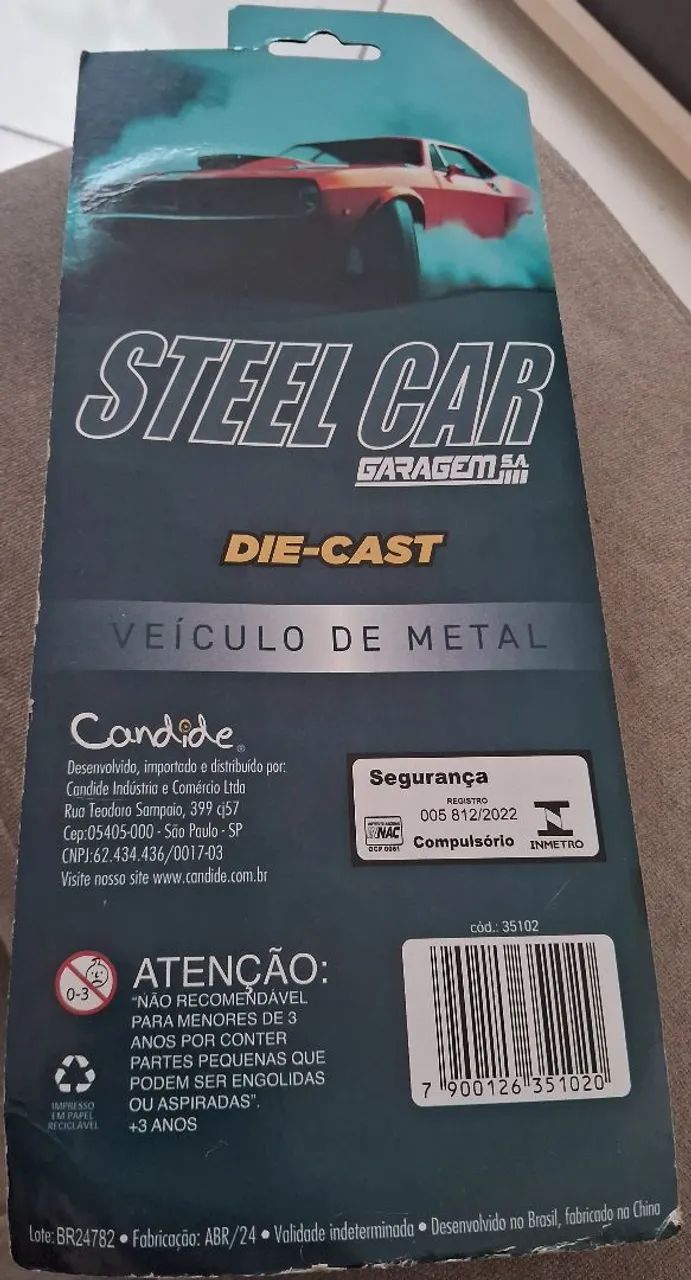 Miniaturas 5 Pack Steel Car - Candide - Foto 2
