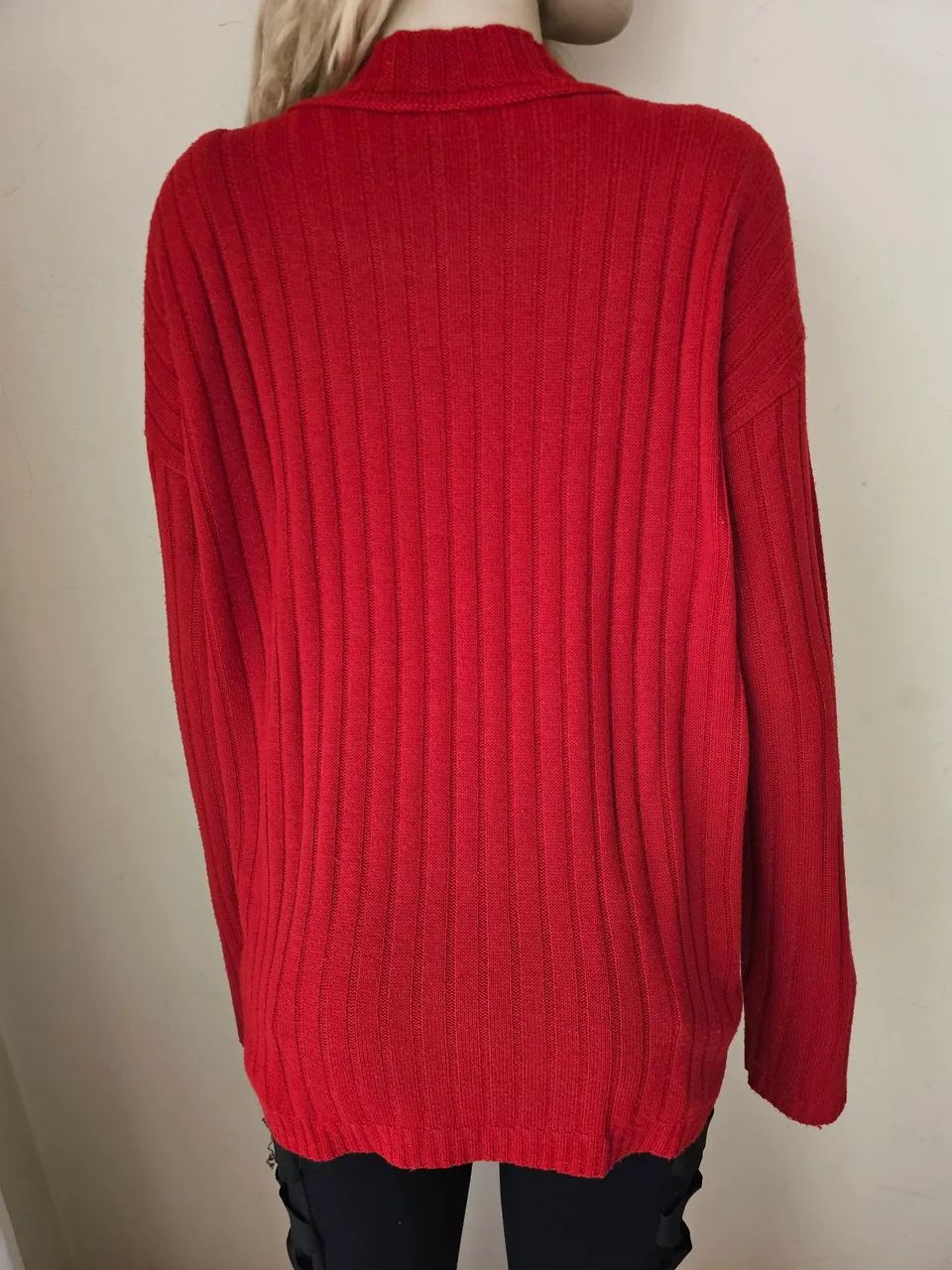 Blusa Tricot vermelha Katheus - Foto 4