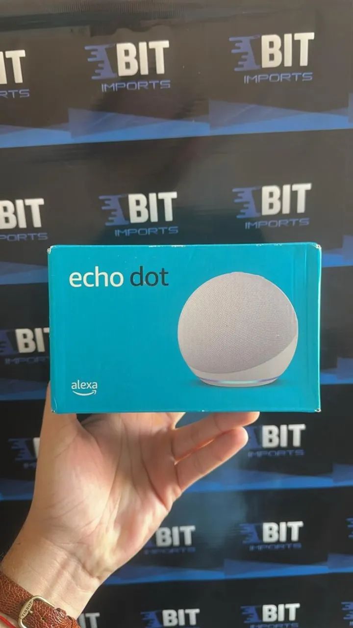 Amazon Echo Dot - Alexa 5° Geração | Nova Lacrada | Original e Garantia