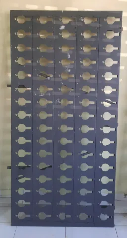 PORTA DE FERRO P/ SEGURANÇA 3 UNIDADES