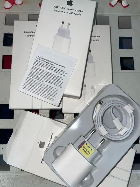Carregador iphone Turbo Cabo Usb-C-Lightning + Fonte 25W Ultra Rapido 