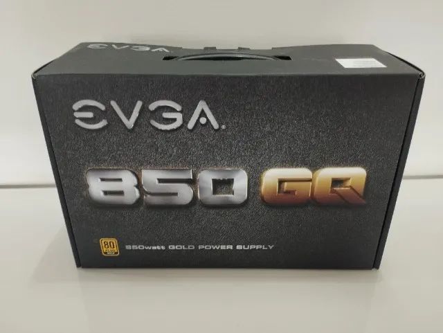 Fonte EVGA 850 Watts Gold 80 Plus seminova na caixa original 