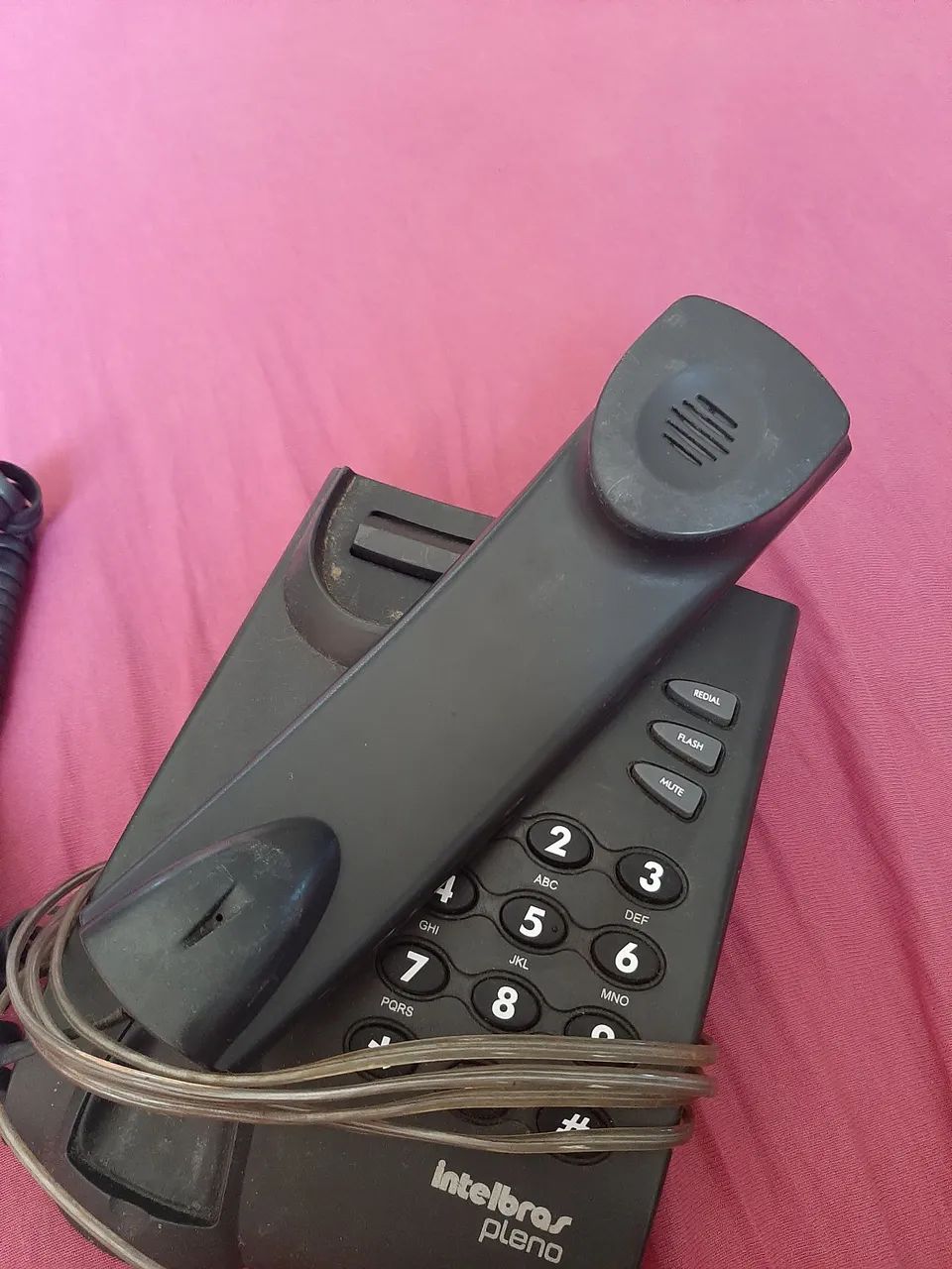 0Telefone Fixo Intelbras Pleno cor preto - Foto 5