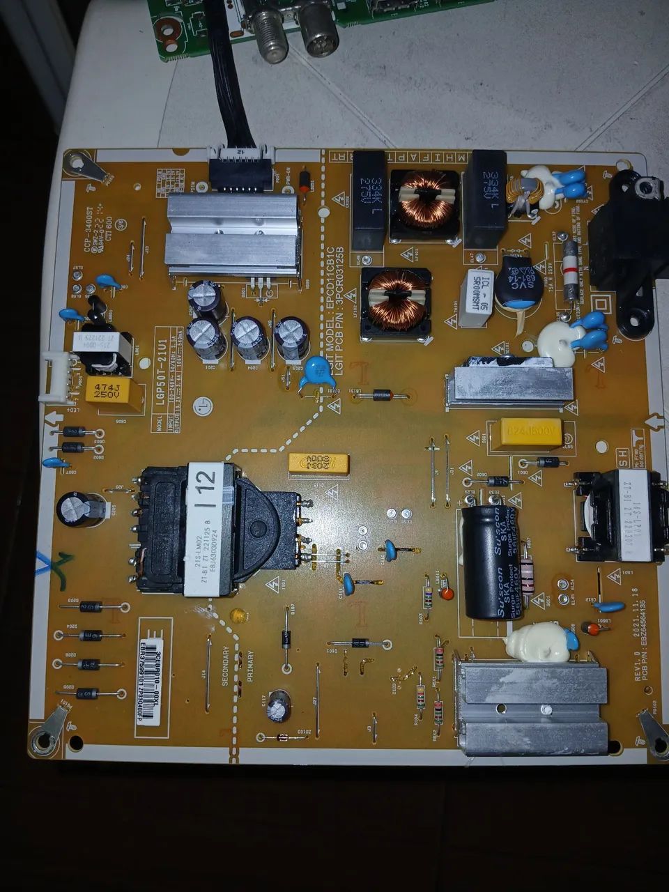 Placa da tv LG 50up8050psb quit completo  - Foto 2