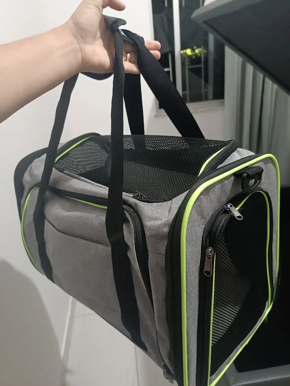 BOLSA TRANSPORTE PET CABINE AVIAO - NOVA - Foto 2