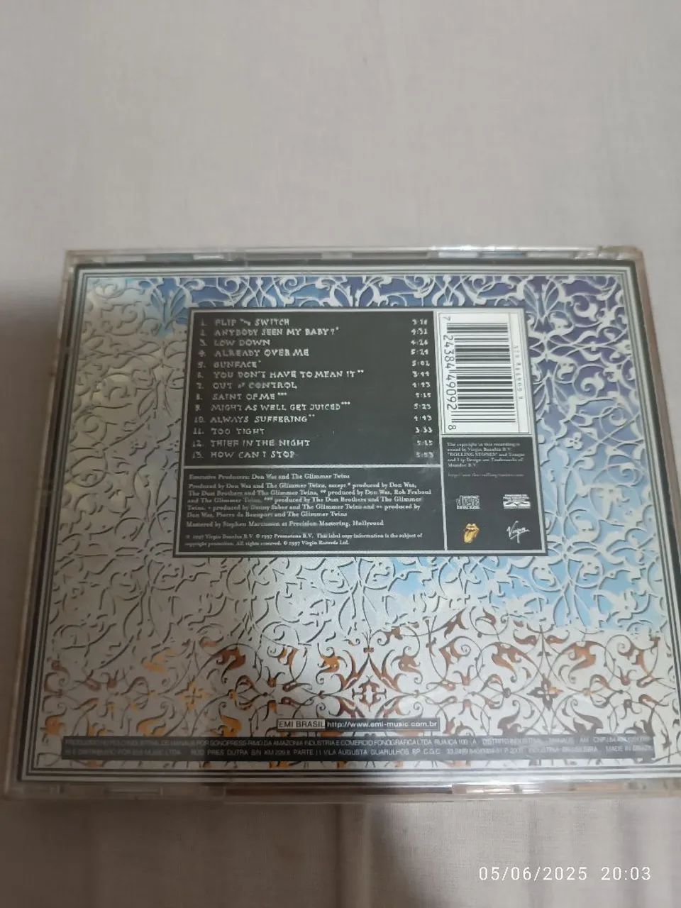 CD The Rolling Stones - Bridges to Babylon - Foto 2