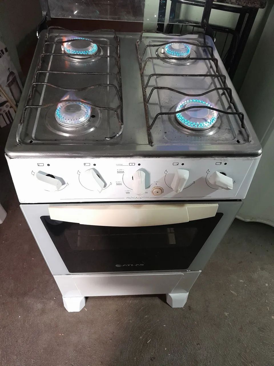 Fogão atlas 4 bocas manual. - Foto 2