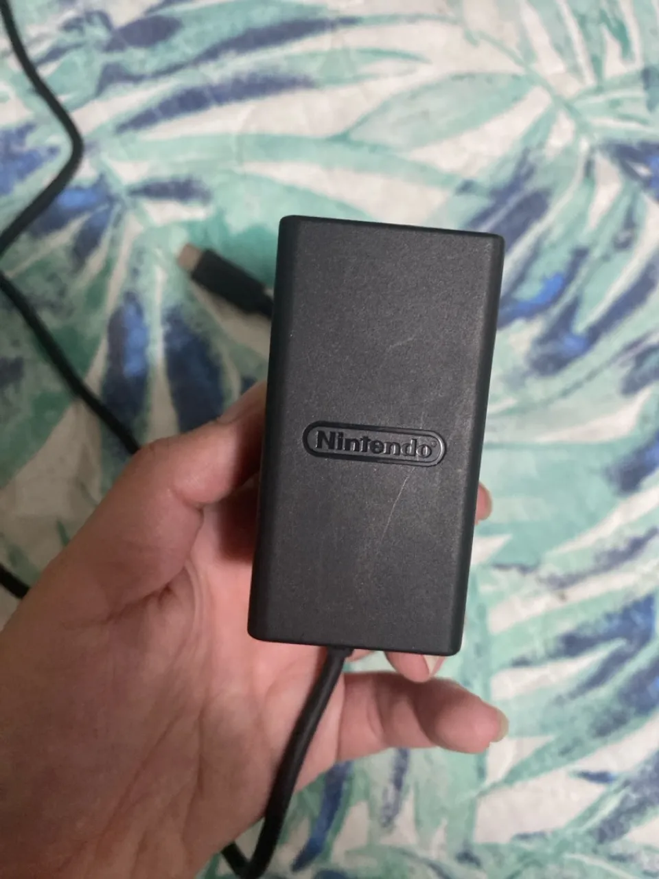 Carregador original Nintendo Switch