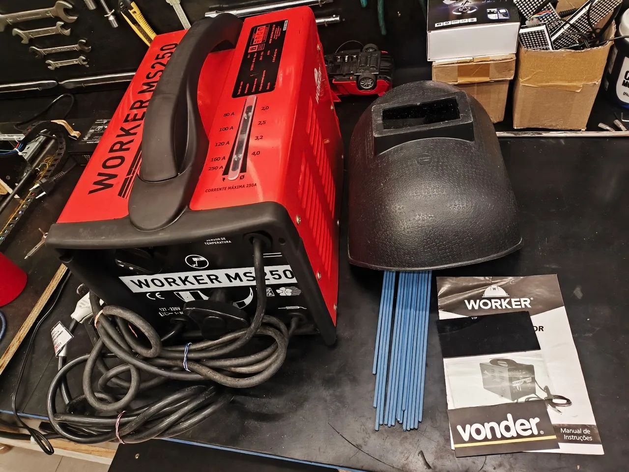 Máquina de Solda Worker MS250 - Foto 4