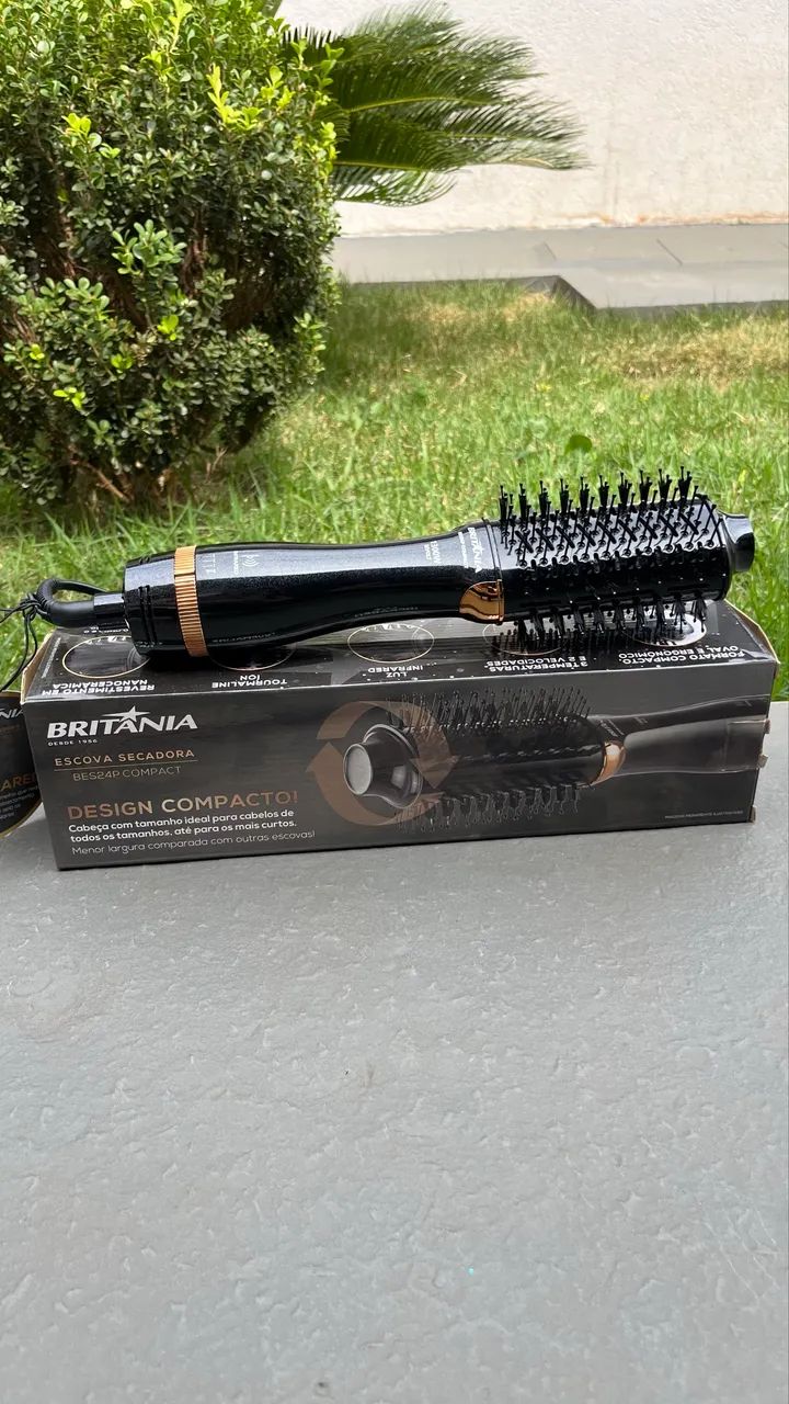 Escova secadora Britânia preta  - Foto 3