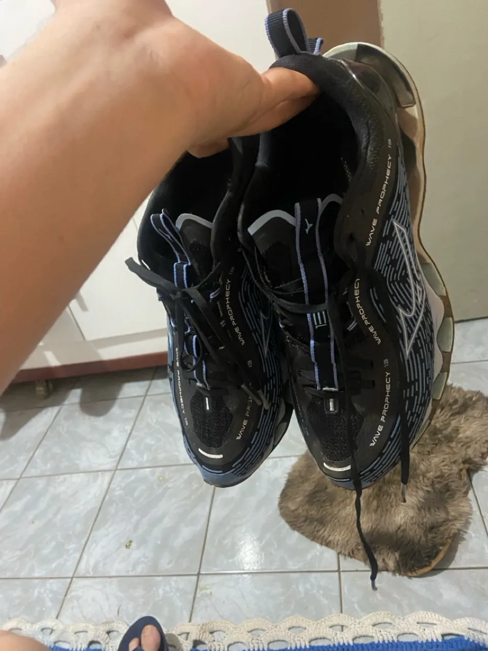 Mizuno Wave Prophecy 13 - Preto e Azul