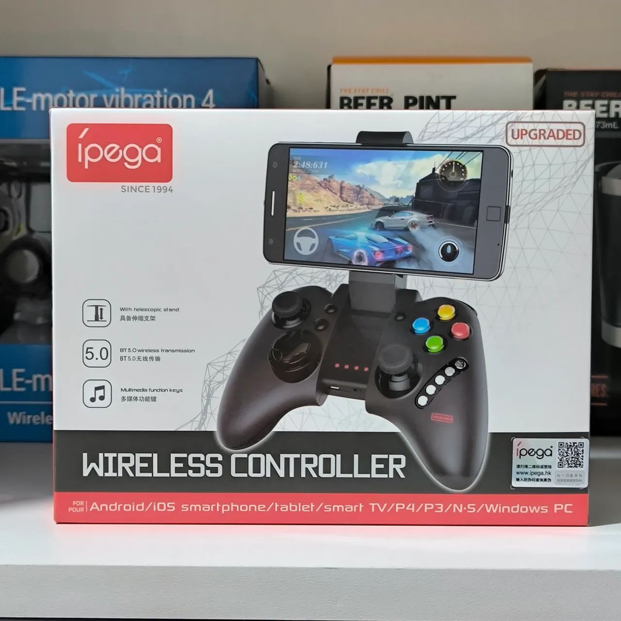 Controle Bluetooth Sem Fio Para Celular Pc Ps3 Ps4 Switch Joystick  - Foto 2