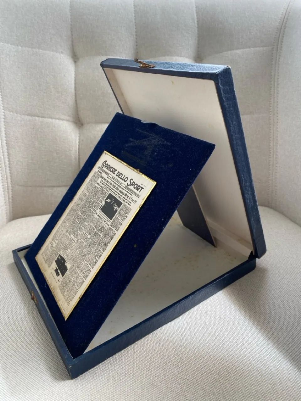Placa Comemorativa Corriere Dello Sport - Itália 