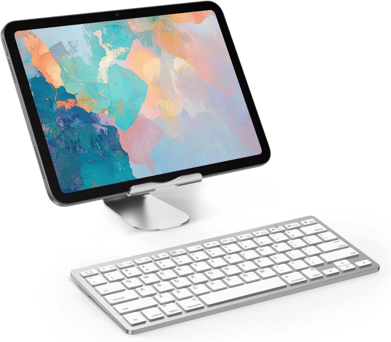 Suporte em alumínio reforçado para tablets notebooks e muito mais - Foto 2