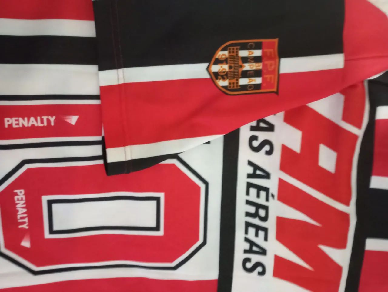 Camisa São Paulo - TAM - Penalty - 1995 original  - Foto 4