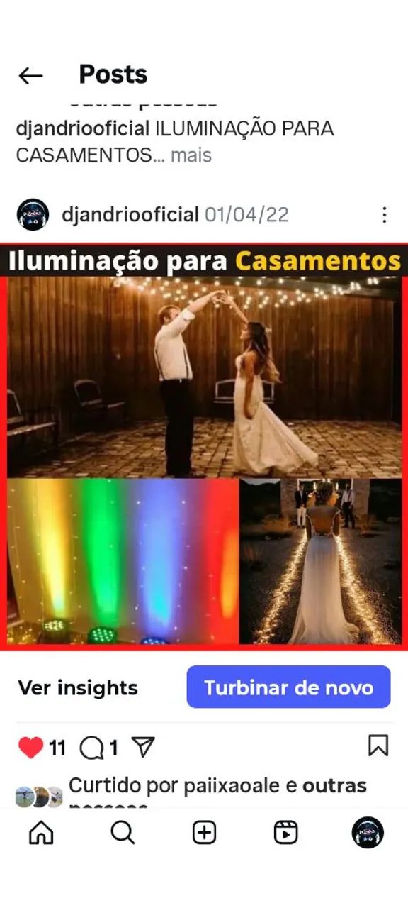 Iluminação para casamentos - Foto 2