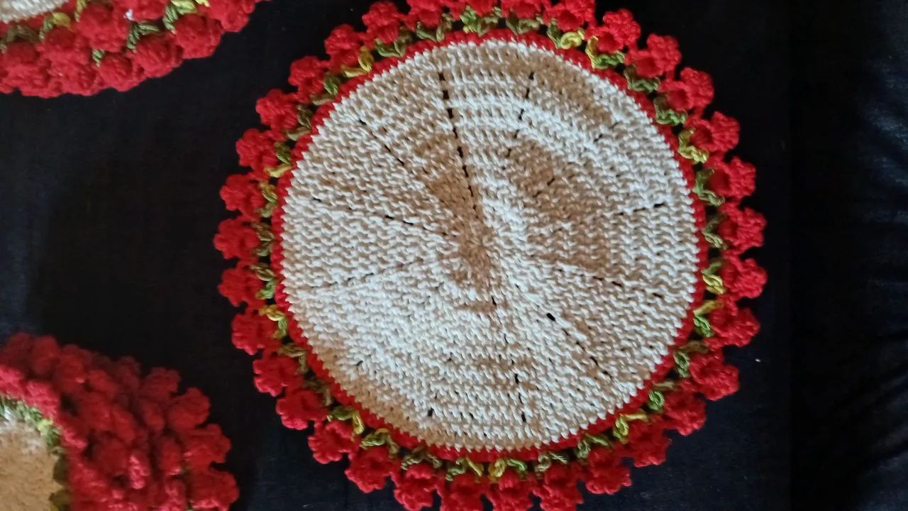 Jogo sousplat 6 lugares  - Foto 2