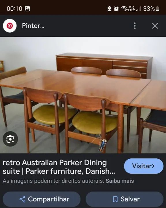 Mesa de Jantar. Design Parker Spadeback 10764520806809217122