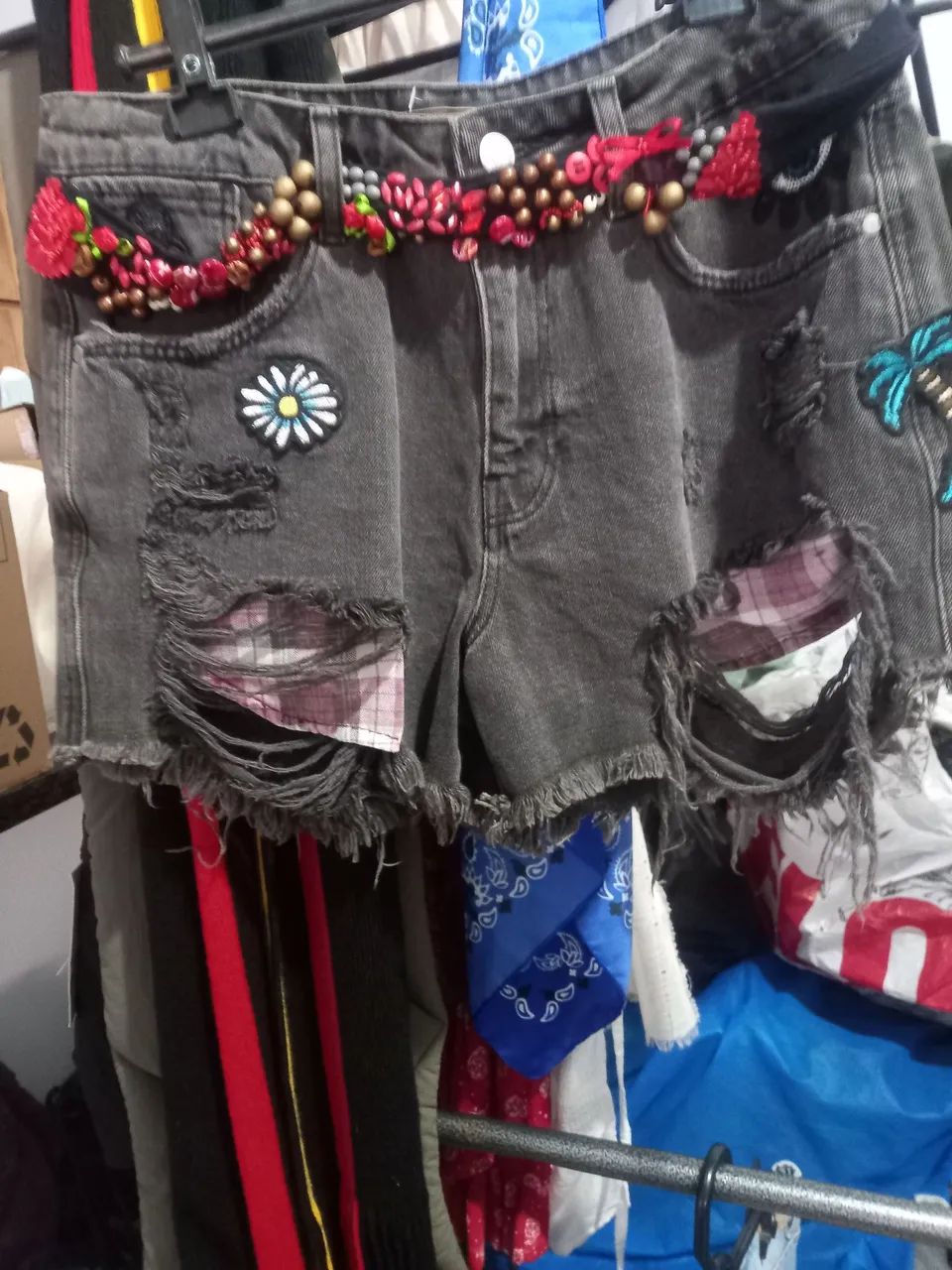 Lote de Shorts Jeans Variados - Foto 5