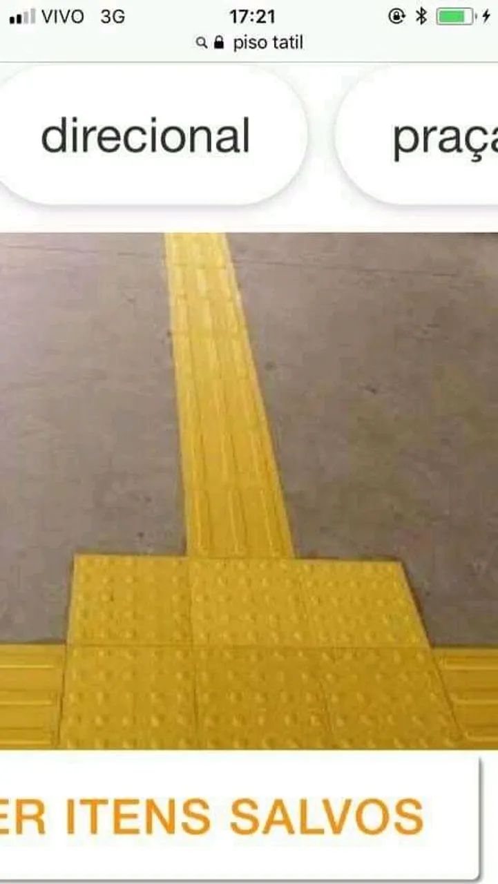 Piso tátil amarelo rs 3.20 - Foto 5