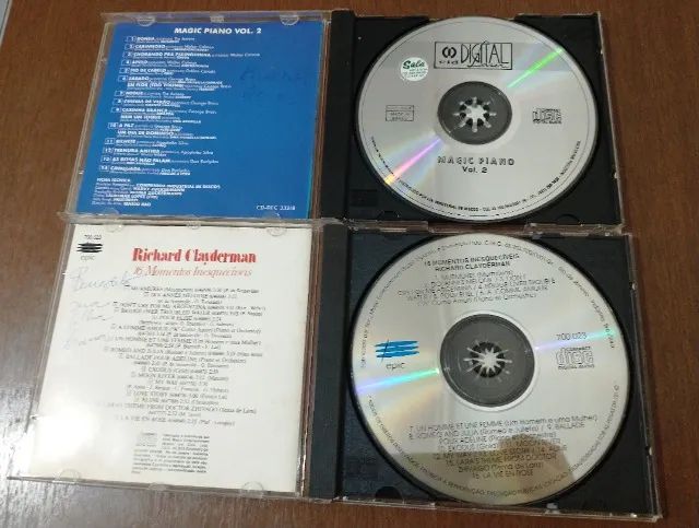2 Cd's Richard Clayderman e Magic piano originais - Foto 2
