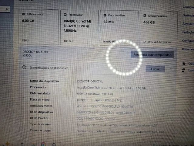 Notebook Asus X550C, Core i3, 6 GB Ram, HD 500 GB - Perfeito Estado - Foto 5