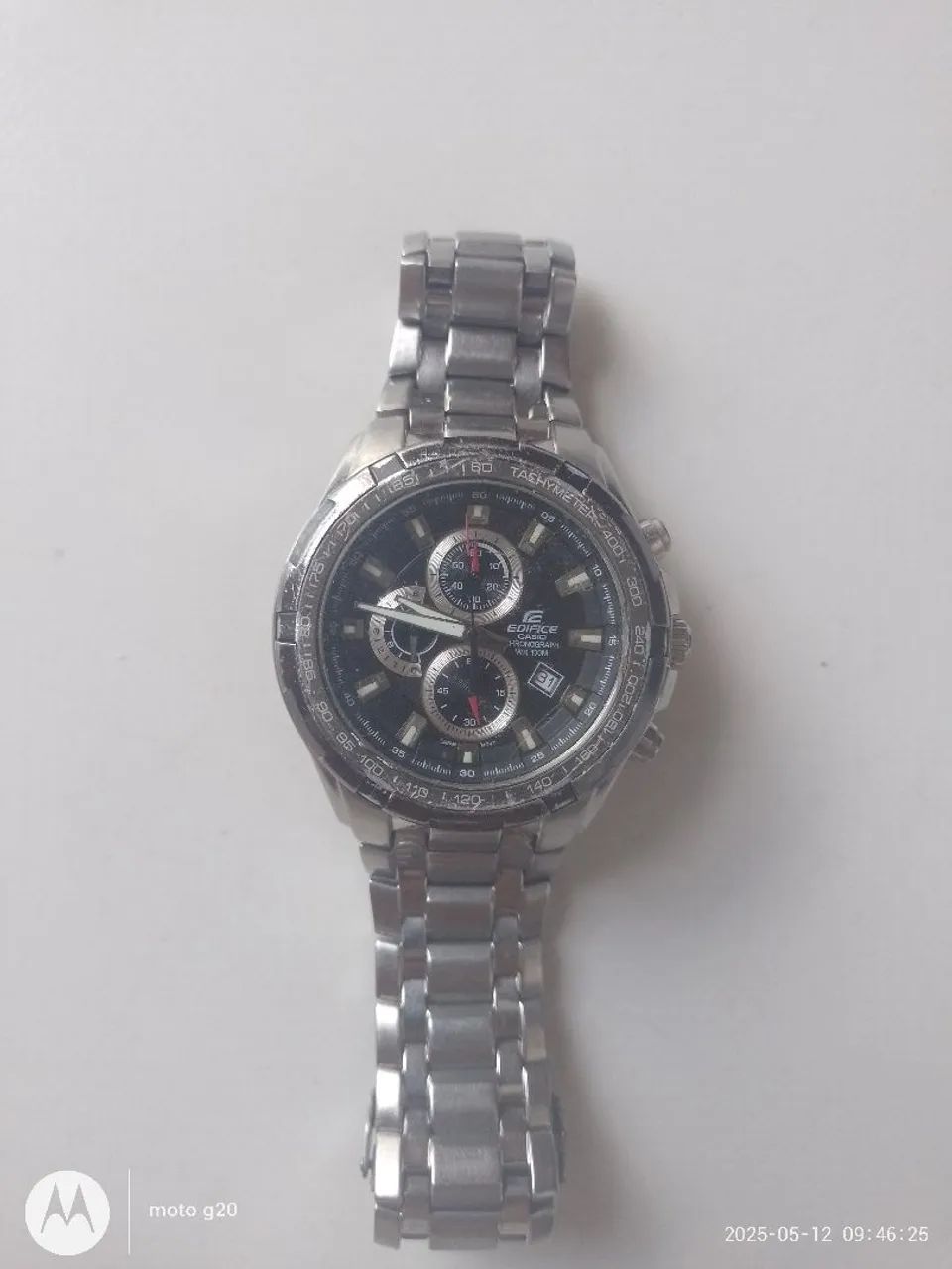 Relógio Casio Edifice Cronógrafo Masculino - Foto 4