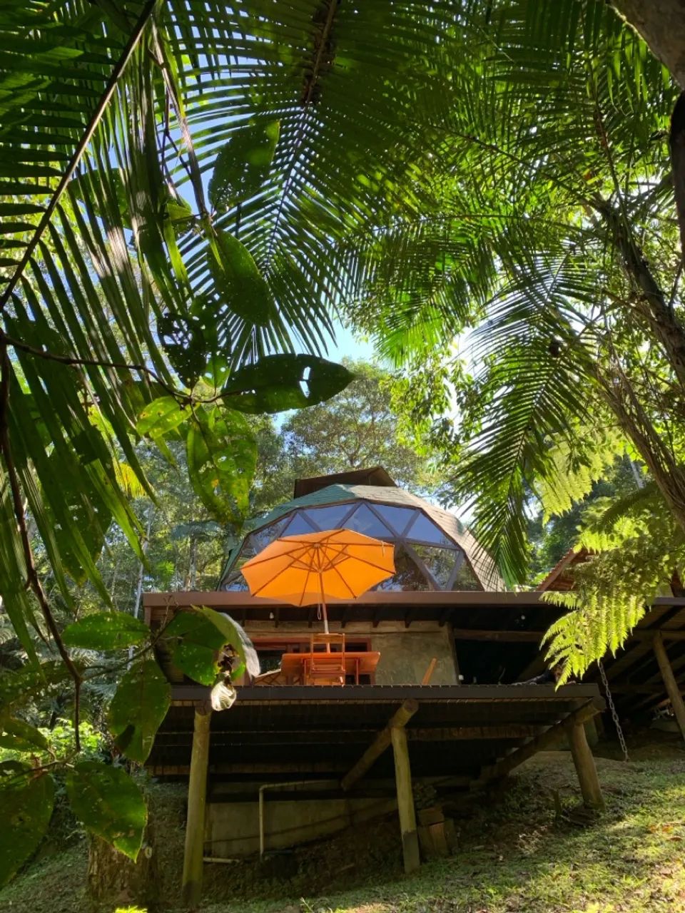 Vendo Domo Geodésico no Sertão do Ubatumirim 