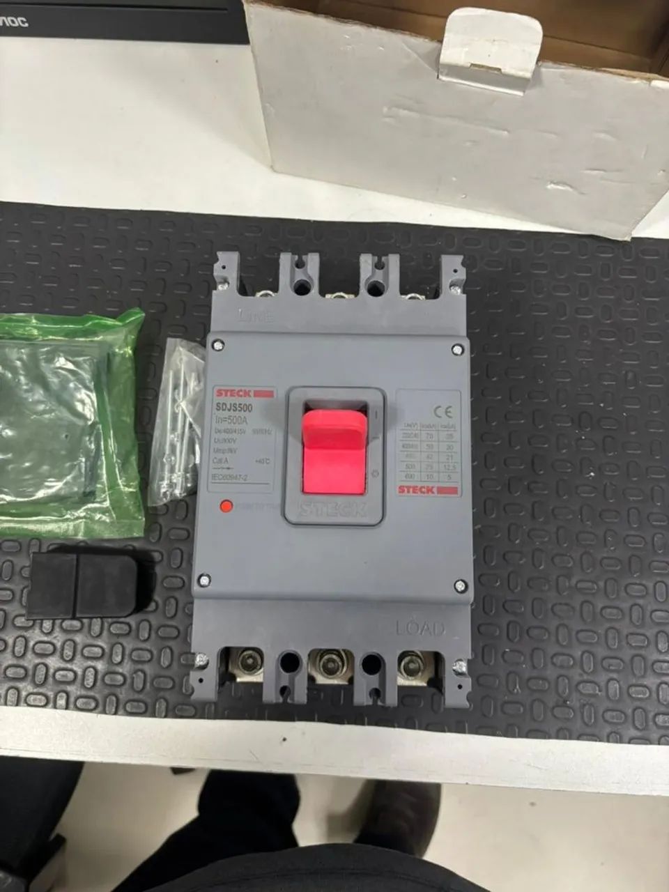 Disjuntor Steck SDJS500 - 500A Tripolar  - Foto 2