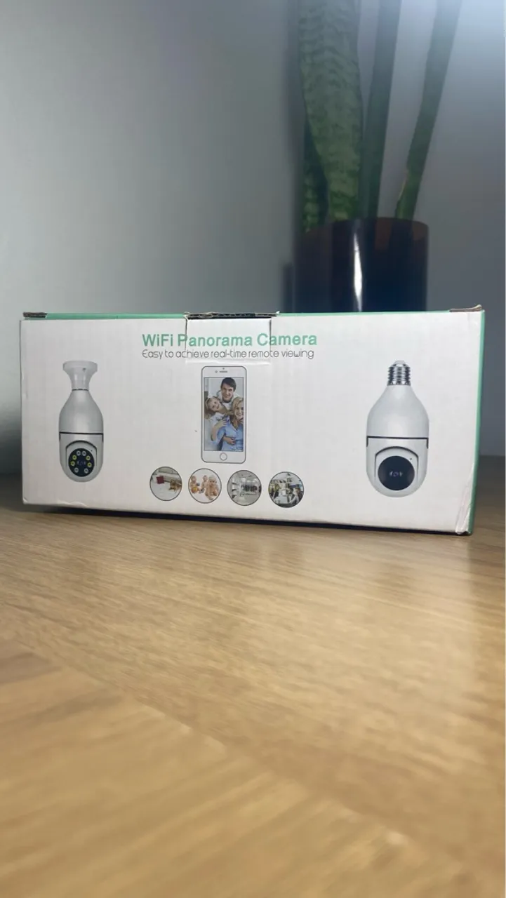 Câmera de Segurança Wi-Fi Panorâmica
