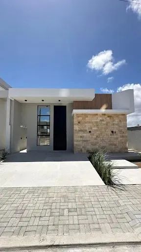 Casa Nova em condomínio fechado com 3 suítes 105 m²