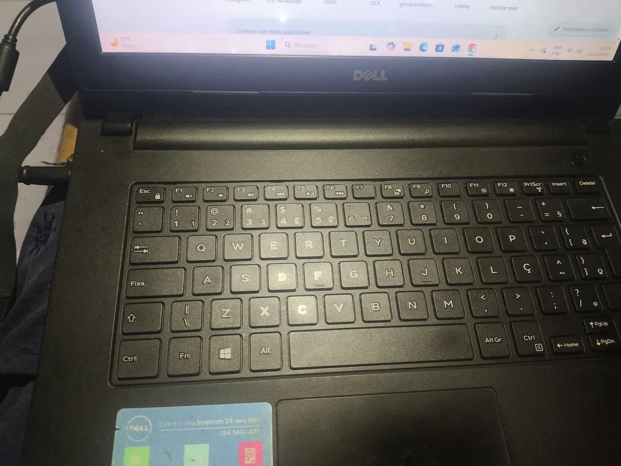 Notebook Dell core i5 Inspiron 14 série 3000 com SSD 128gb - Foto 5