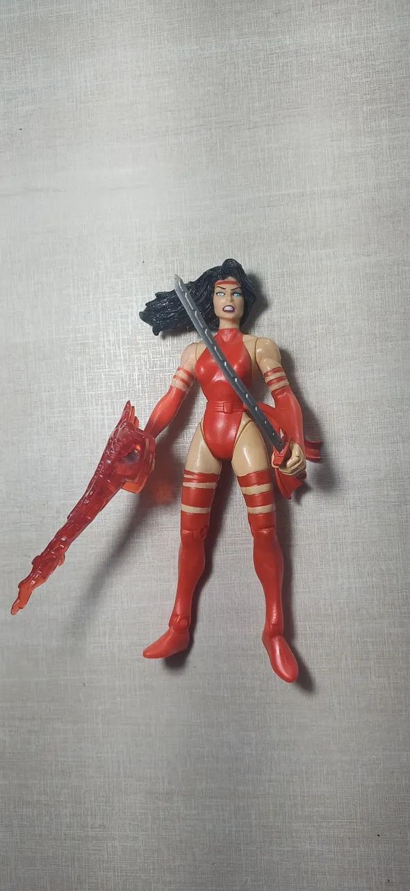 Electra Marvel Pré Legends Toy Biz  - Foto 4
