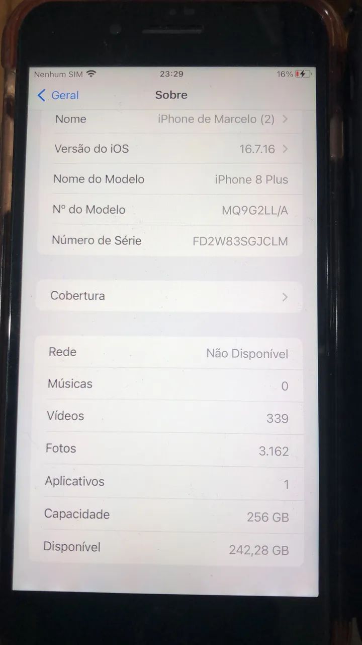 Vende-se iPhone 8Plus 128Gb Chumbo - Foto 4