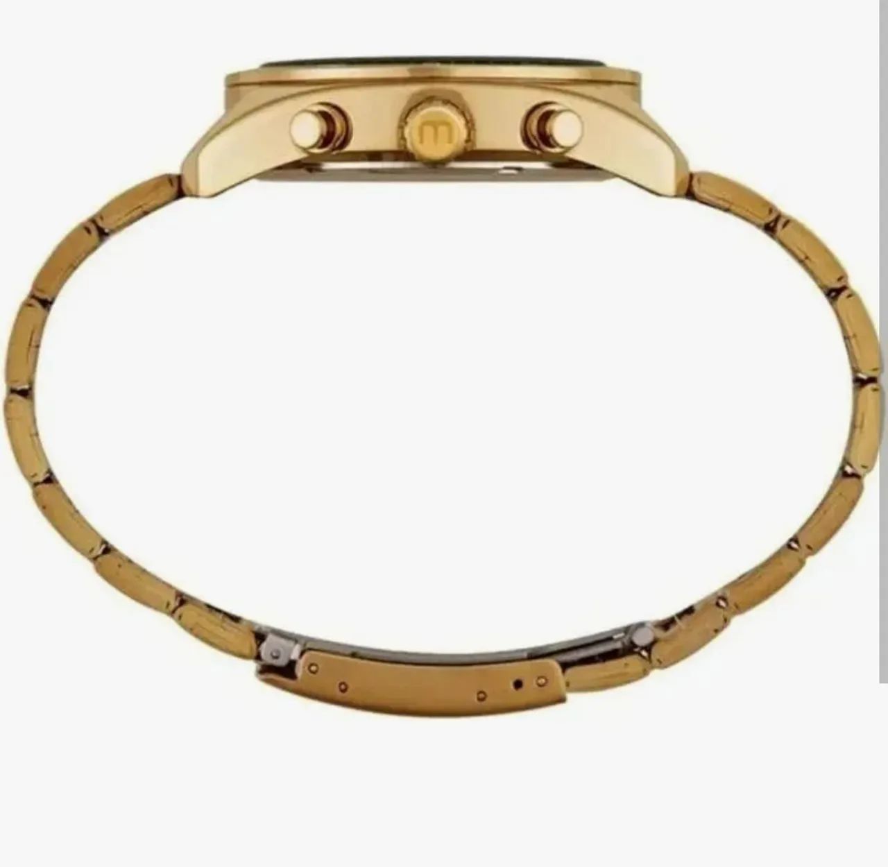 Relógio Mondaine Dourado  - Foto 4
